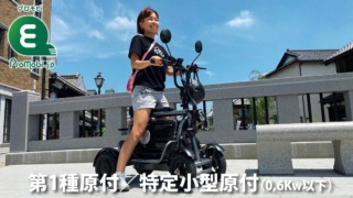 第1種原付/特定小型原付(0,6Kw以下)