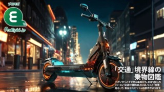 「交通」境界線の乗物図鑑