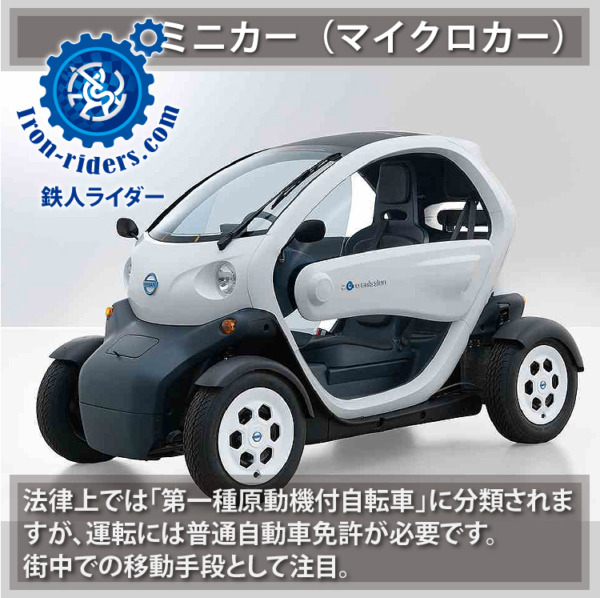 ミニカー（マイクロカー）