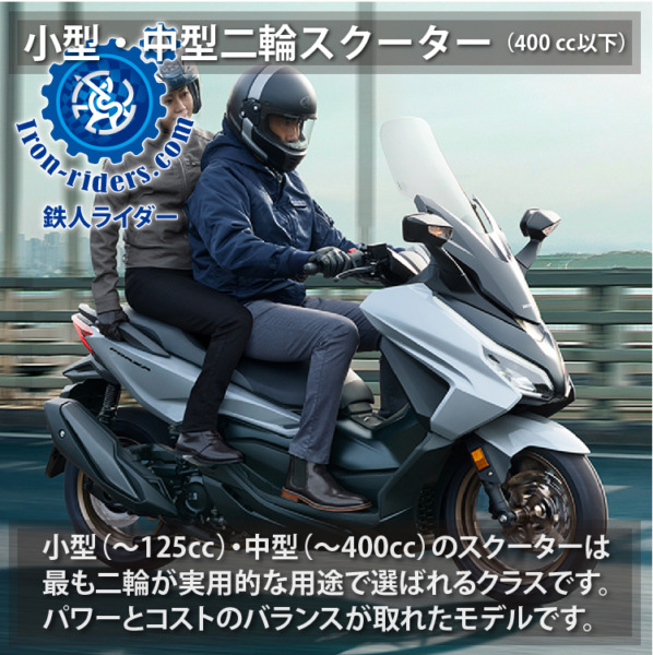 普通二輪スクーター（125㏄以上）